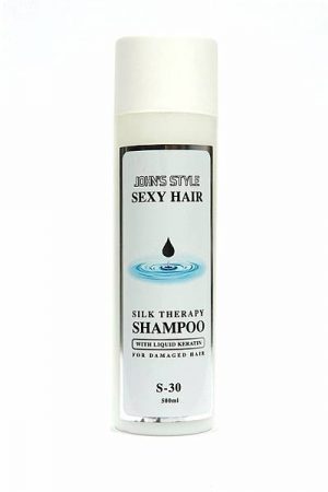 SEXY HAIR סקסי הייר | שמפו ללא מלחים סילק תרפי לשיער פגום במיוחד | 500 מ"ל