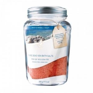 אקסטרה מינרל ים המלח EXTRA MINERAL | מלח אמבט טהור רימון | 500 גרם