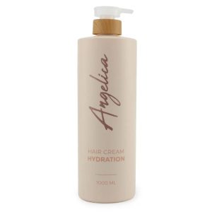 ANGELICA אנג'ליקה | קרם לחות הידריישן לכל סוגי השיער | 1000 מ"ל