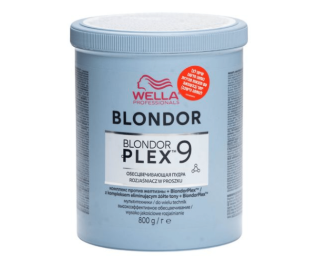 וולה BLONDOR PLEX | אבקת הבהרה בלונדור פלקס 9 | 800 גרם