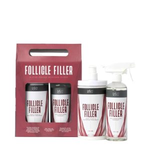 LASIO לאסיו FOLLICLE FILLER | ערכת פוליקל פילר טיפול מולקולרי מתקדם לחיזוק ושיקום השיער | 1419 מ"ל